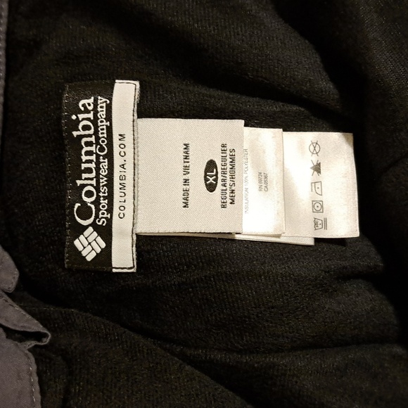 Columbia Men's snow pants Black Size XL - Picture 2 of 4
